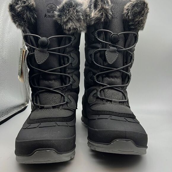 kamik The MOMENTUM 3 Winter Boot- Charcol color Women 7- NWB - Picture 4 of 10